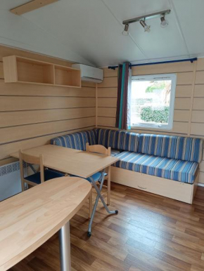 MOBIL HOME climatisé camping NOVELA PORT LA NOUVELLE